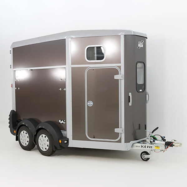 Ifor Williams Pferdeanhänger HB506|Sattelkammer|anthrazit