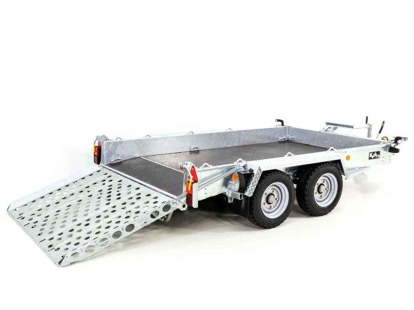 Ifor Williams Baumaschinenanhänger GH106 184x305cm 3,5t mit Rampe
