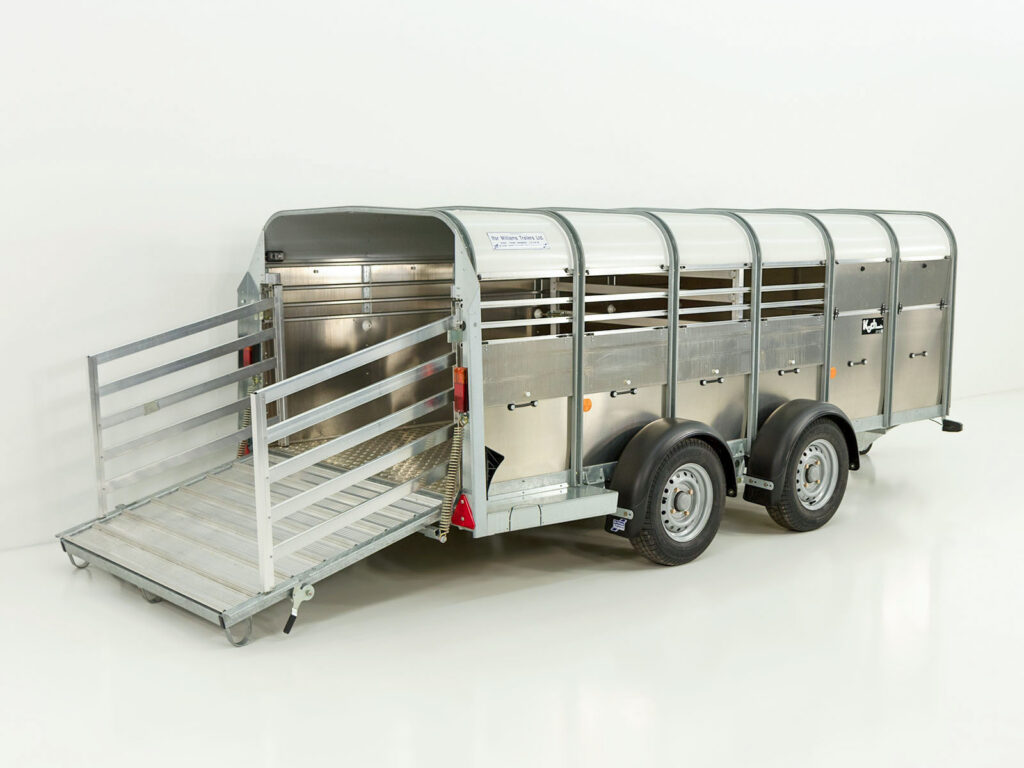 Ifor Williams TA5 12x4 Viehanhänger – 2,7t | 156 x 372 x 120 cm