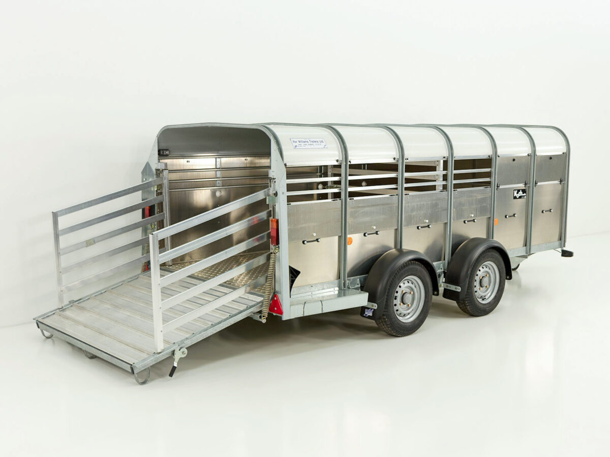Ifor Williams TA5 12x4 Viehanhänger – 2,7t | 156 x 372 x 120 cm